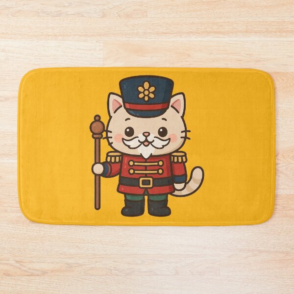 Item preview, Funny Cat Nutcracker | Silly Christmas Cat designed and sold by Shtex.