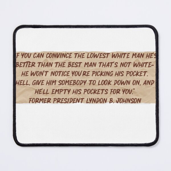 Item preview, LBJ designed and sold by Dyspolitico.
