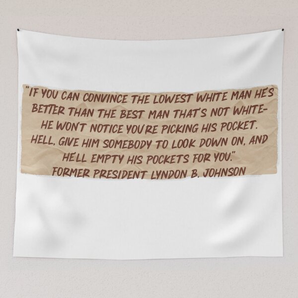 Item preview, LBJ designed and sold by Dyspolitico.