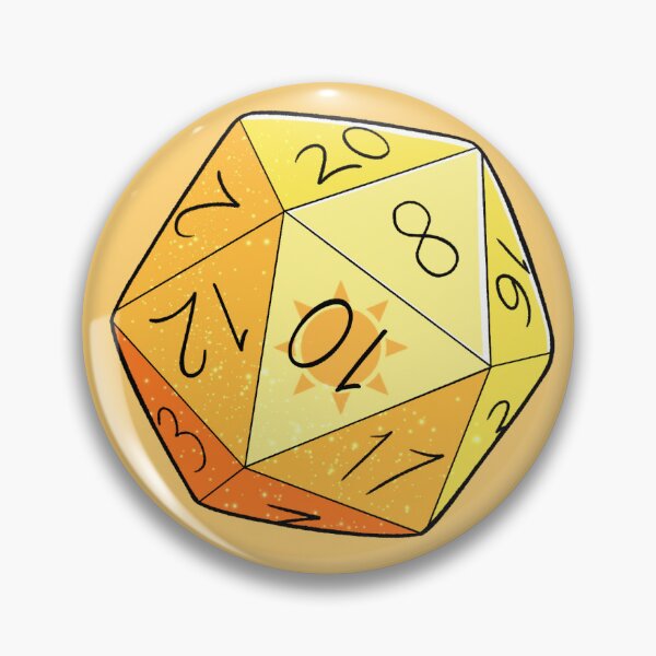 Item preview, Gold Sunshine Dice Set Seperated designed and sold by WhisperingDusk.