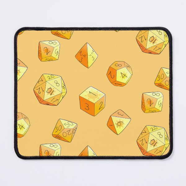 Item preview, Gold Sunshine Dice Set Seperated designed and sold by WhisperingDusk.