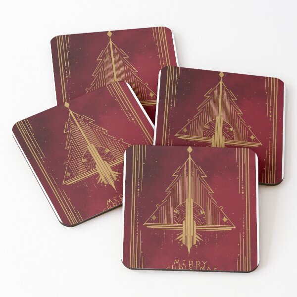 Item preview, Christmases of Yesteryear — Vintage Holiday Posters designed and sold by MidArtForge.
