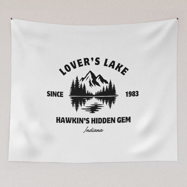 Item preview, Stranger Things Lover's Lake designed and sold by lavndershrtdays.