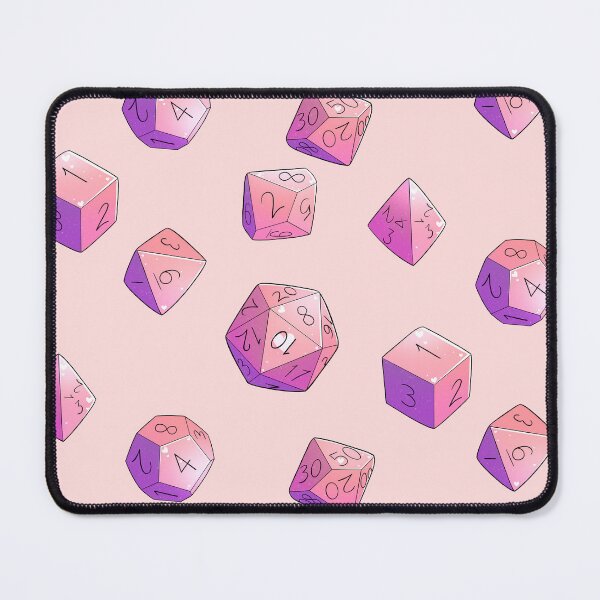 Item preview, Pink Hearts Dice Set Seperated designed and sold by WhisperingDusk.