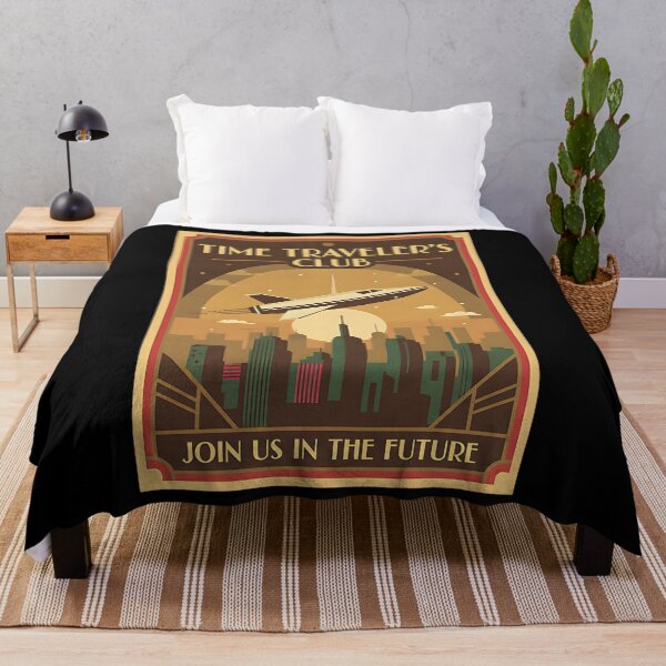 Item preview, "TIME TRAVELER'S CLUB" designed and sold by Silent Watch Threads..