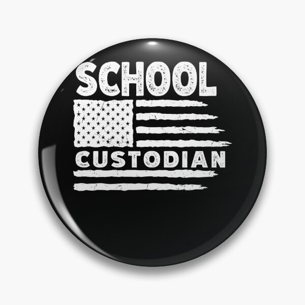 Item preview, School Custodian American Flag Patriotic Job designed and sold by Gogetgiggles.