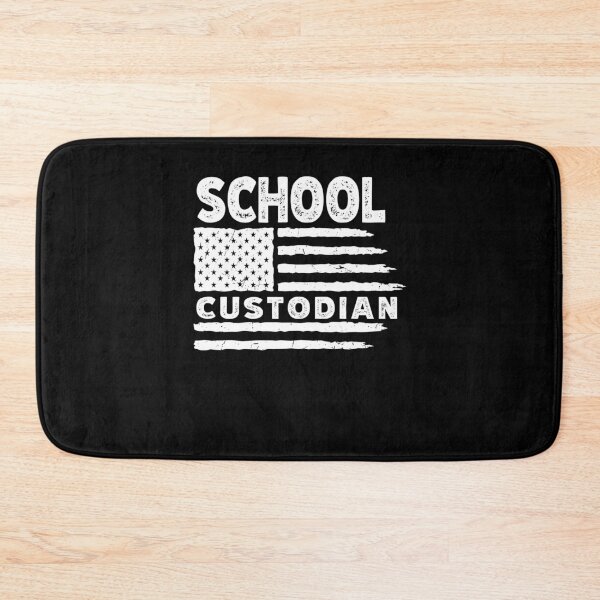 Item preview, School Custodian American Flag Patriotic Job designed and sold by Gogetgiggles.