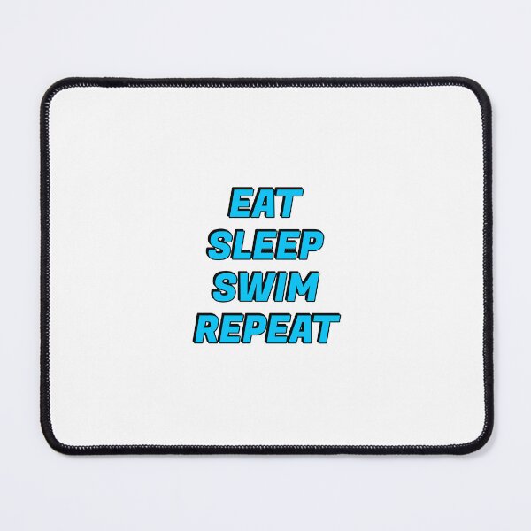 Item preview, Funny swimmer - Eat sleep swim repeat designed and sold by Inspirationmotivation.