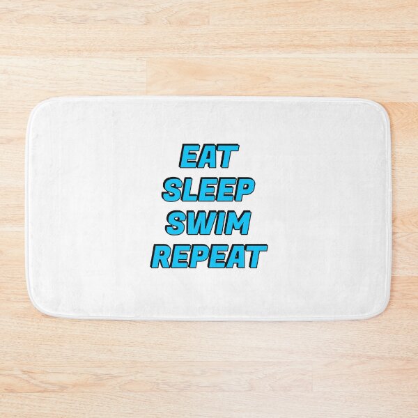Item preview, Funny swimmer - Eat sleep swim repeat designed and sold by Inspirationmotivation.