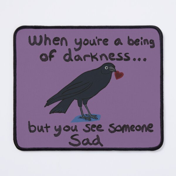 Item preview, being of darkness crow designed and sold by Nature Unhinged.