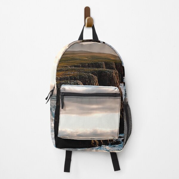Item preview, Rugged Ocean Cliffs at Golden Hour designed and sold by Exodoi.