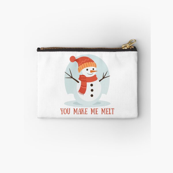 Item preview, You Make Me Melt Cute Snowman Quote designed and sold by Inkworksbyshery.