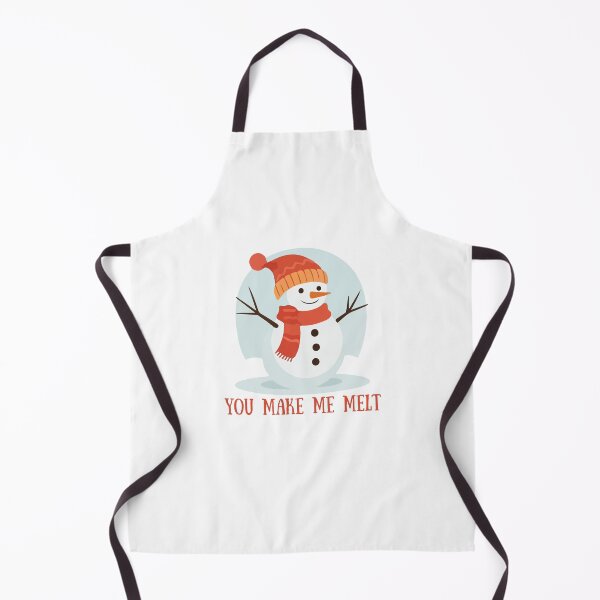 Item preview, You Make Me Melt Cute Snowman Quote designed and sold by Inkworksbyshery.
