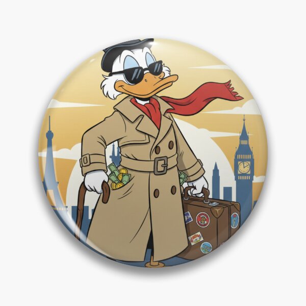 Item preview, Scrooge McDuck Rich Traveler Global Adventure Luxury designed and sold by GEK-NERD.