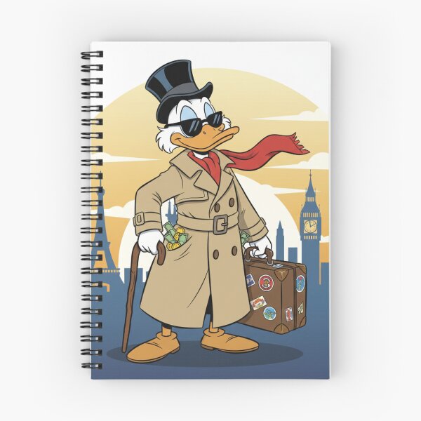Item preview, Scrooge McDuck Rich Traveler Global Adventure Luxury designed and sold by GEK-NERD.