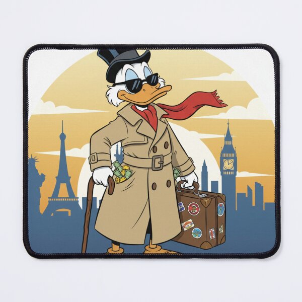 Item preview, Scrooge McDuck Rich Traveler Global Adventure Luxury designed and sold by GEK-NERD.