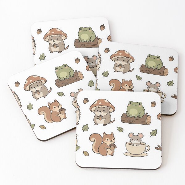 Item preview, Tiny Forest Critters designed and sold by Tamer ⭐⭐⭐⭐⭐.