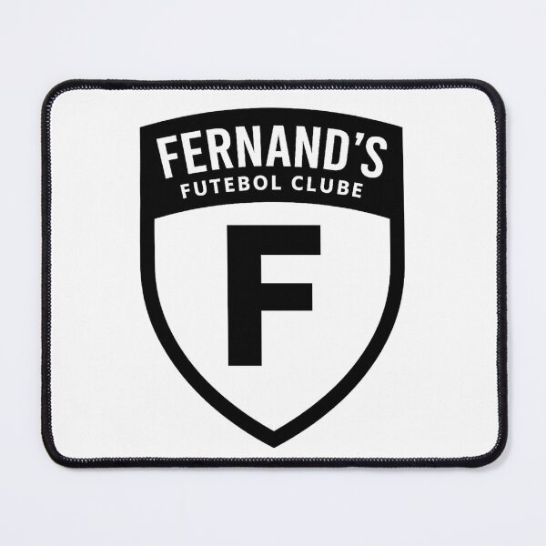 Item preview, Fernand’s Soccer Club Crest – Minimalist Black and White Football Design for Apparel and Prints designed and sold by FernandsOficial.