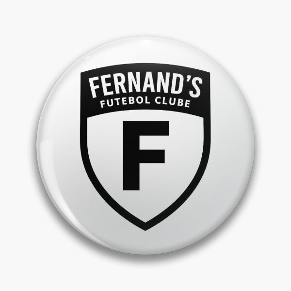 Item preview, Fernand’s Soccer Club Crest – Minimalist Black and White Football Design for Apparel and Prints designed and sold by FernandsOficial.