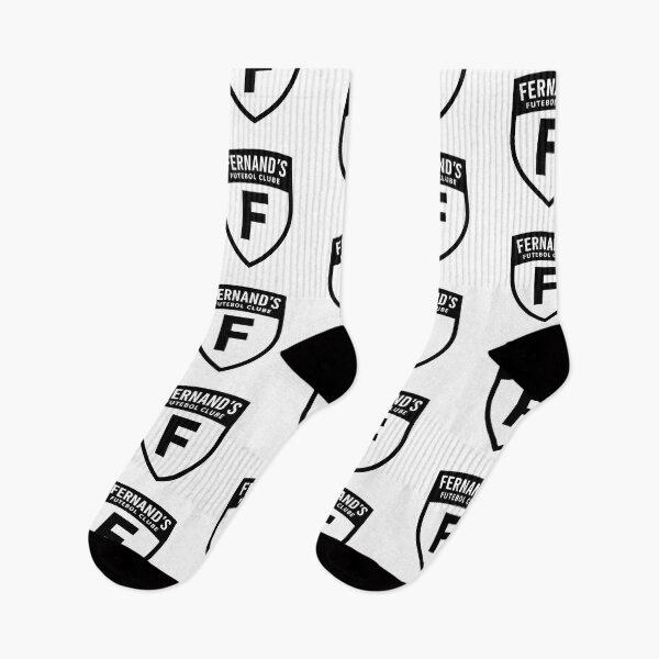 Item preview, Fernand’s Soccer Club Crest – Minimalist Black and White Football Design for Apparel and Prints designed and sold by FernandsOficial.