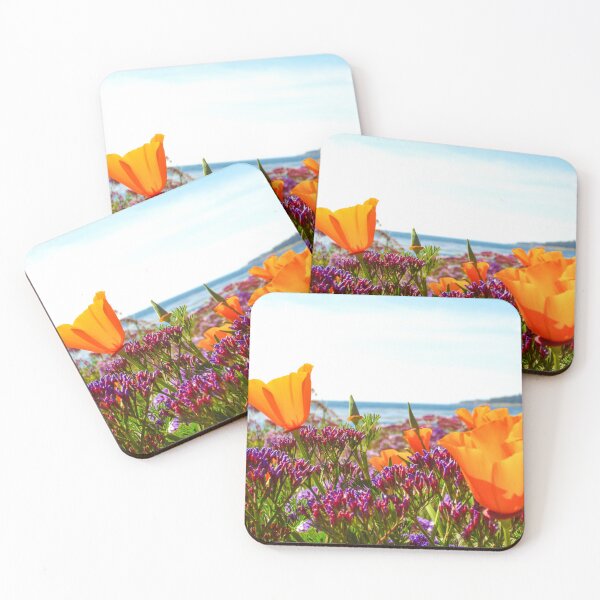 Item preview, California Poppies on Monterey Coast designed and sold by BeeLightPhotos.