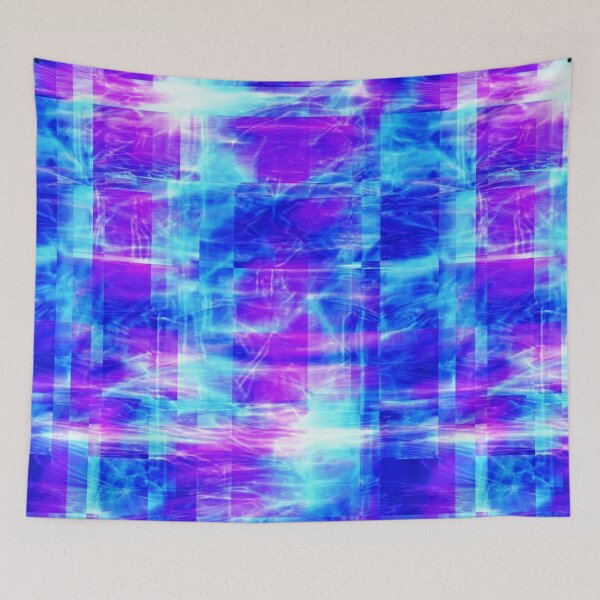 Item preview, Blue wave surface pattern designed and sold by JeniSeny.