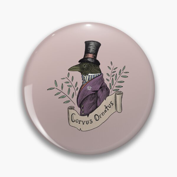 Item preview, Corvus ornatus designed and sold by Old-Antiquary.
