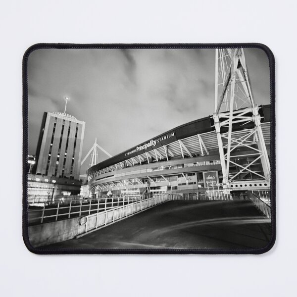 Item preview, Principality Stadium Cardiff – Black and White City Photography designed and sold by KentonDesignsUK.