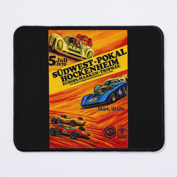 Item preview, Hockenheim 1970 variation vintage poster designed and sold by Helios Be. Lavsh.