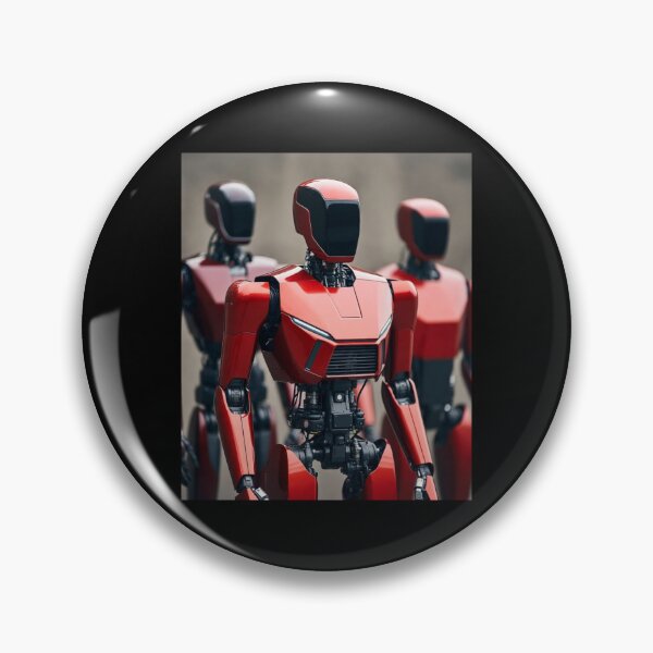 Item preview, humanoid robot art designed and sold by TEEJAMBOREE.