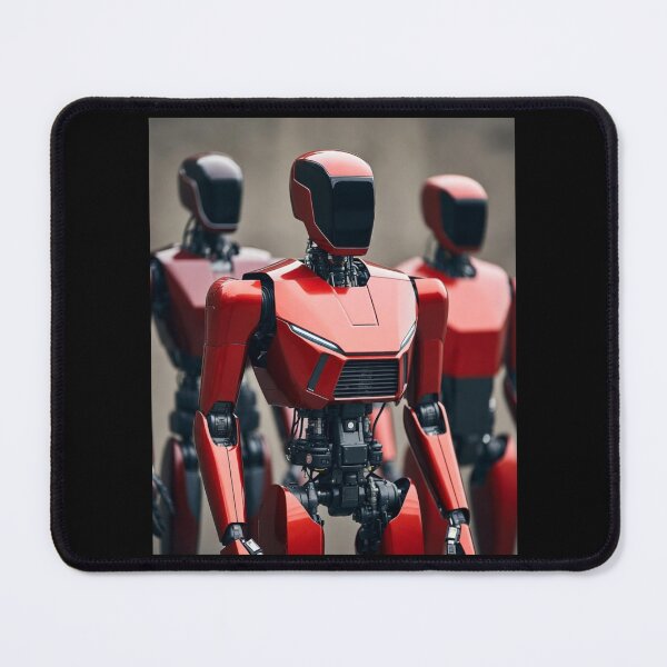 Item preview, humanoid robot art designed and sold by TEEJAMBOREE.
