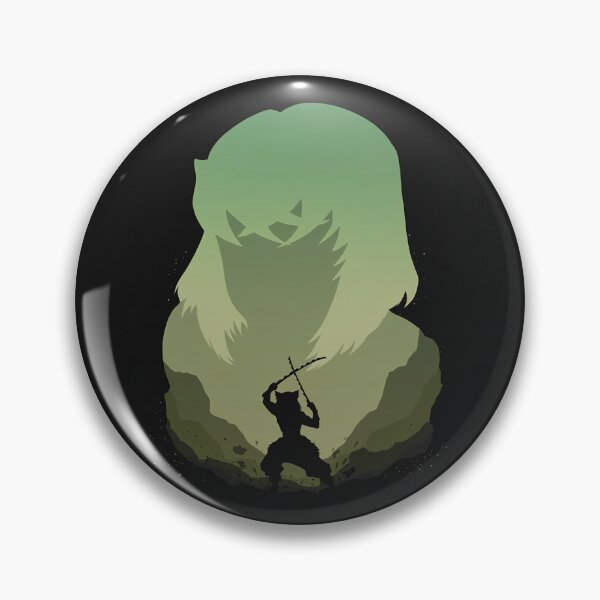 Item preview, Inosuke Hashibira Anime – Beast Style Silhouette Design designed and sold by PosterFuel.