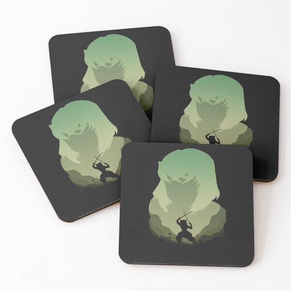 Item preview, Inosuke Hashibira Anime – Beast Style Silhouette Design designed and sold by PosterFuel.
