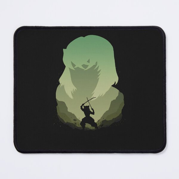 Item preview, Inosuke Hashibira Anime – Beast Style Silhouette Design designed and sold by PosterFuel.