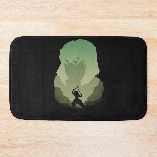 Item preview, Inosuke Hashibira Anime – Beast Style Silhouette Design designed and sold by PosterFuel.