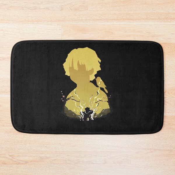 Item preview, Zenitsu Agatsuma Anime – Thunder Breathing Silhouette Art designed and sold by PosterFuel.