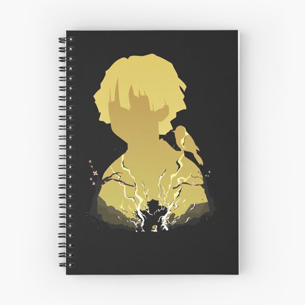 Item preview, Zenitsu Agatsuma Anime – Thunder Breathing Silhouette Art designed and sold by PosterFuel.