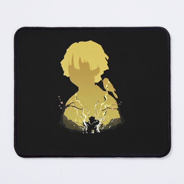 Item preview, Zenitsu Agatsuma Anime – Thunder Breathing Silhouette Art designed and sold by PosterFuel.