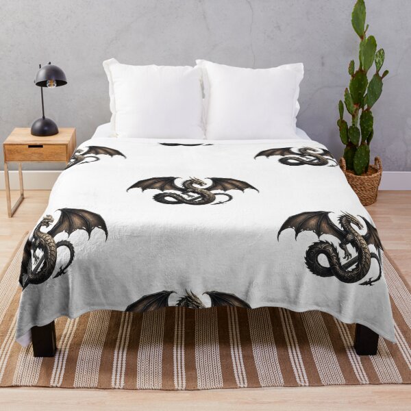 Item preview, Tribal Polynesian Dragon Art - Bold Maori Pattern Black Ink Tattoo Style Design designed and sold by VibeCraftique.