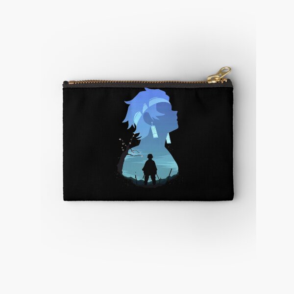 Item preview, Tanjiro Kamado Anime – Water Breathing Silhouette Art designed and sold by PosterFuel.