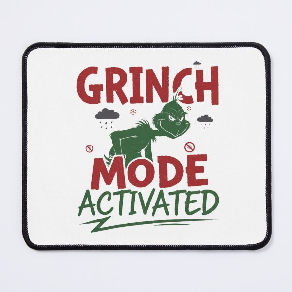 Item preview, Grinch Mode Activated – Funny Sarcastic Christmas Mood Design designed and sold by batcaveshirts.
