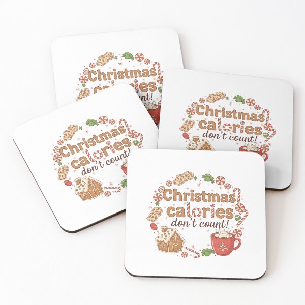 Item preview, Christmas calories don't count. designed and sold by IshtArt.