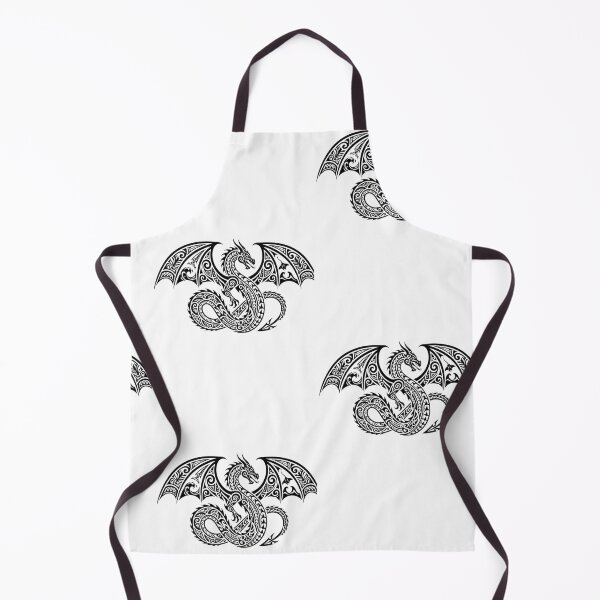 Item preview, Copy of Tribal Polynesian Dragon Art - Bold Maori Pattern Black Ink Tattoo Style Design designed and sold by VibeCraftique.