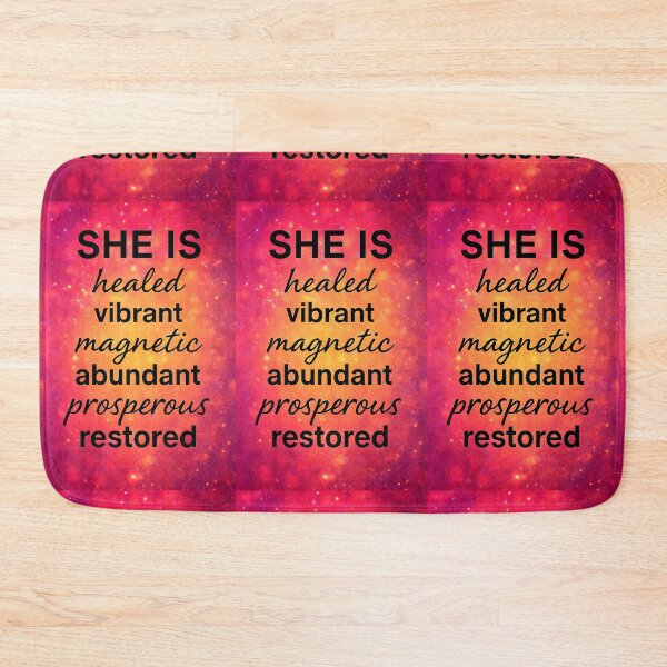 Item preview, she is healed vibtant magnetic abundant prosperous restored designed and sold by ocd_Jessica.