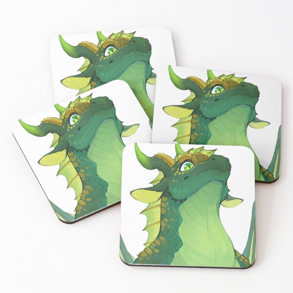 Item preview, Sundew LeafWing Dragon Portrait Wings of Fire designed and sold by Finmm.