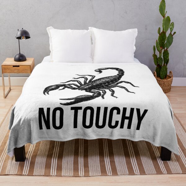 Item preview, No Touchy – Funny Scorpion with Attitude Design designed and sold by xndrlab.
