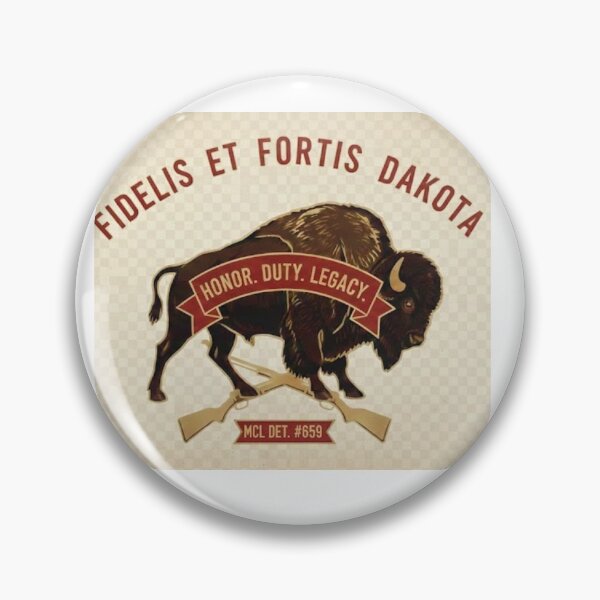 Item preview, Fidelis et Fortis Dakota Bison designed and sold by Mission Top-Secret Co..