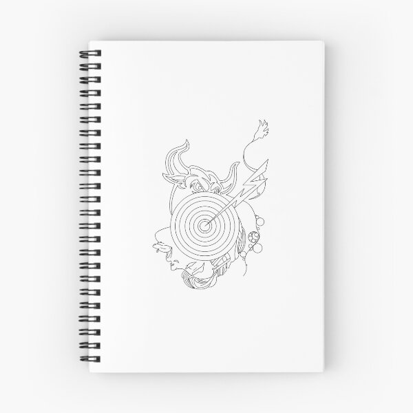 Item preview, Bull Power Target Symbol Line Art designed and sold by Color for Balance .
