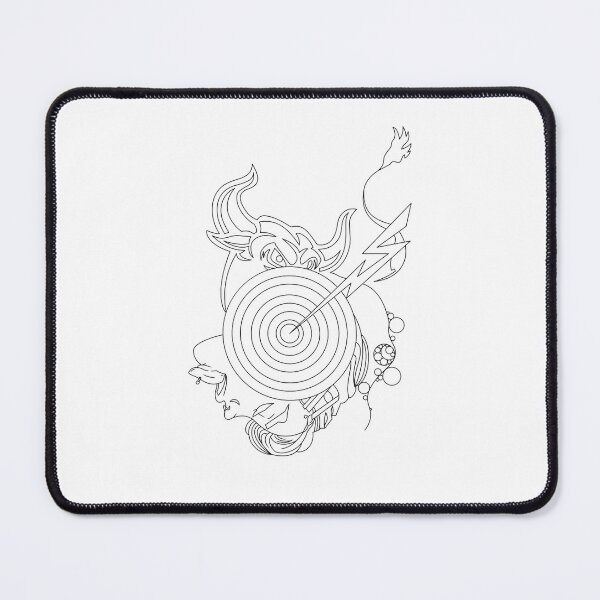 Item preview, Bull Power Target Symbol Line Art designed and sold by Color for Balance .