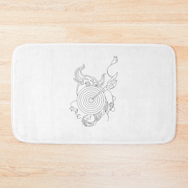 Item preview, Bull Power Target Symbol Line Art designed and sold by Color for Balance .